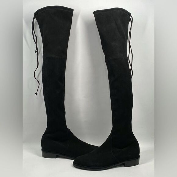 Stuart Weitzman Lowland Over-The-Knee Suede Boots size 7 - Picture 10 of 16